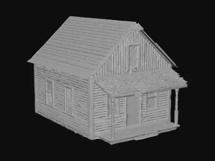 3D model for Abandoned Homestead, #Halloween2025#