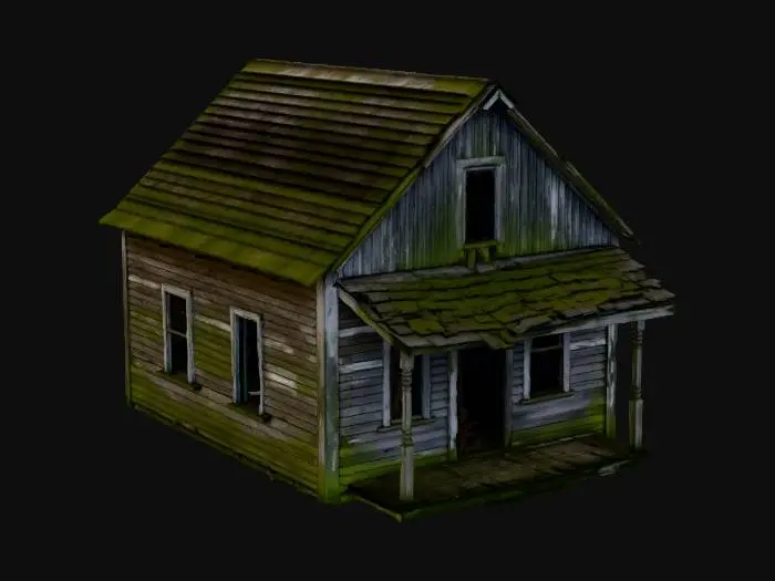 3D model for Abandoned Homestead, #Halloween2025#