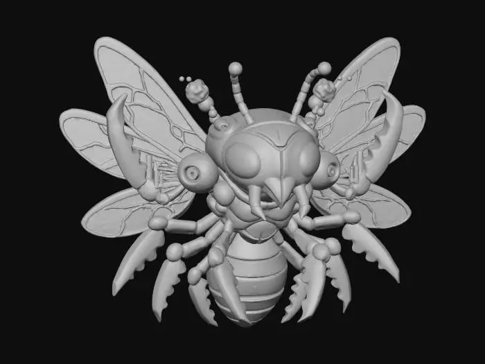 3D model for Cybernetic Waspbot
