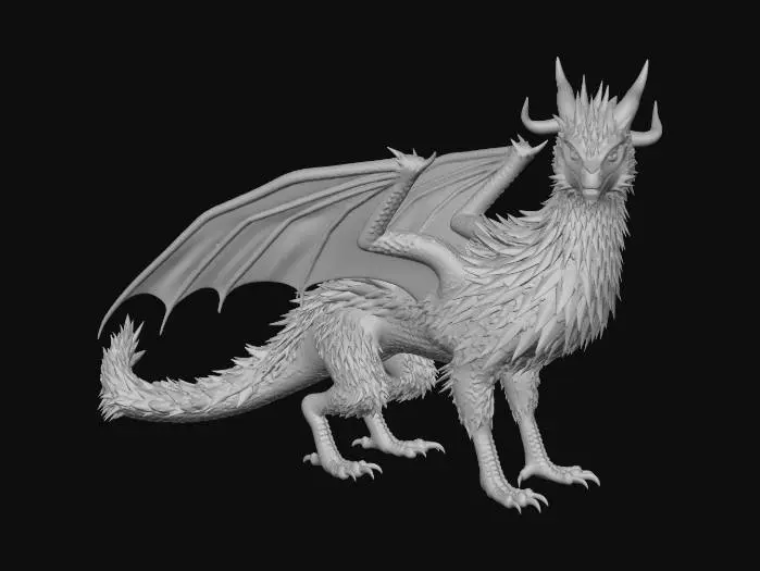 3D model for Mystic Dragon