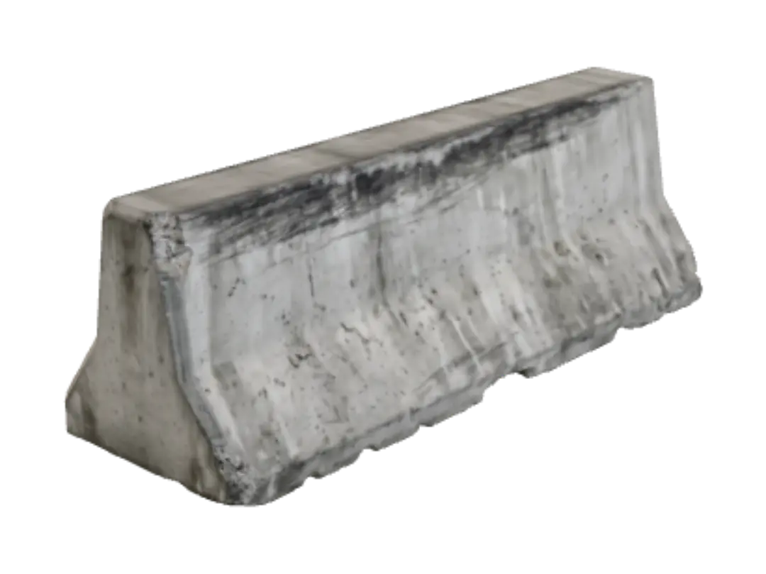 Concrete Barrier - Urban 的 AI 生成 3D 模型
