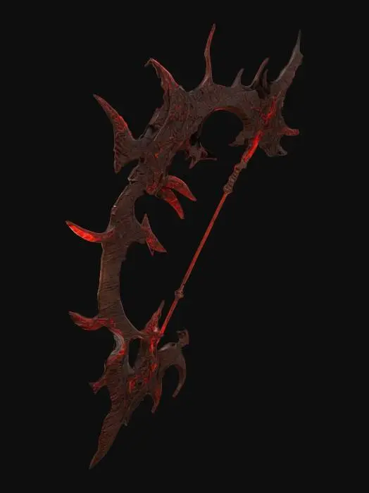 3D model for Infernal Bow