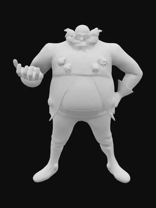 3D model for Doctor Eggman