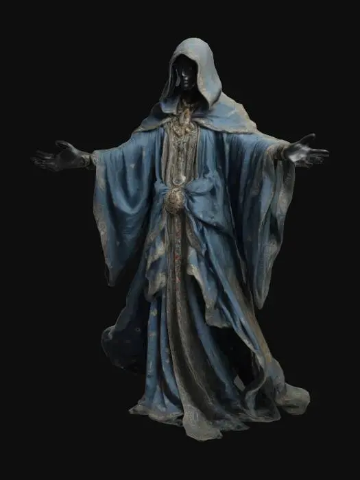 3D model for Wizard of Thunder