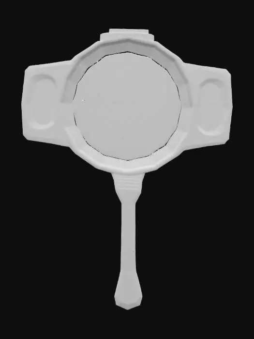 3D model for Imagine a frying pan used as a weapon with glowing edges. Hi-tech, LED and neon lights, Sci-fi, Cyberpunk, Clean geometry, HDR, High quality, defined textures, Well defined geometries,
#ChronoForgeWeapon#