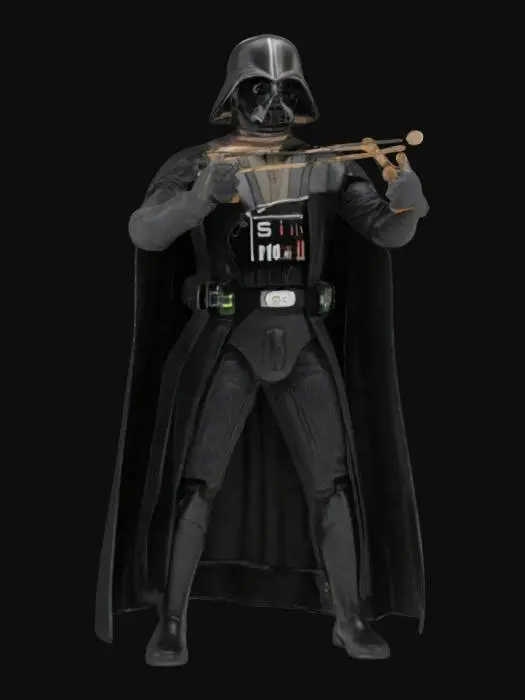 3D model for Darth Vader wielding a Slingshot, #ChronoForgeWeapon#