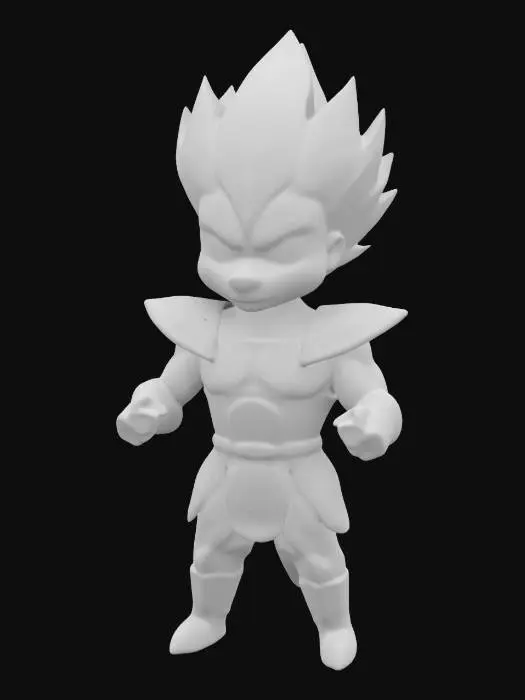 3D model for Saiyan Meerkat