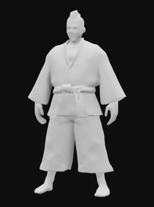 3D model for Heihachi Mishima from the Tekken game franchise. Clean geometry, Sharp geometry, Clean texture, Well defined texture, Defined face, Ensure high quality texture.