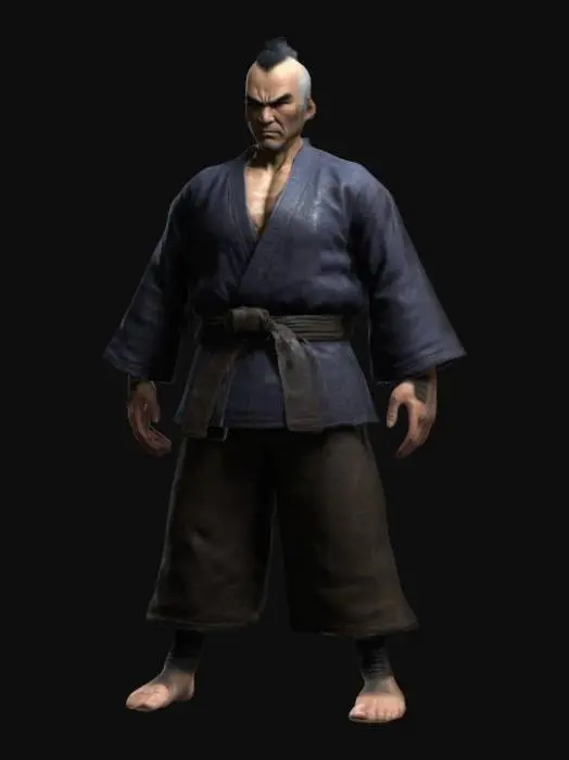 3D model for Heihachi Mishima from the Tekken game franchise. Clean geometry, Sharp geometry, Clean texture, Well defined texture, Defined face, Ensure high quality texture.