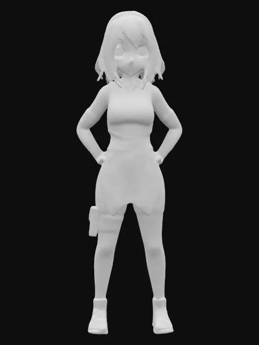3D model for Sakura Haruno, #women#