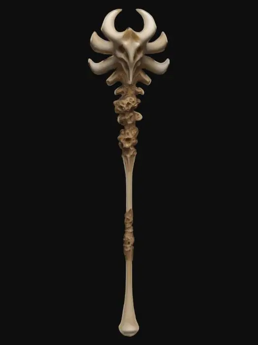 3D model for Bone Warhammer