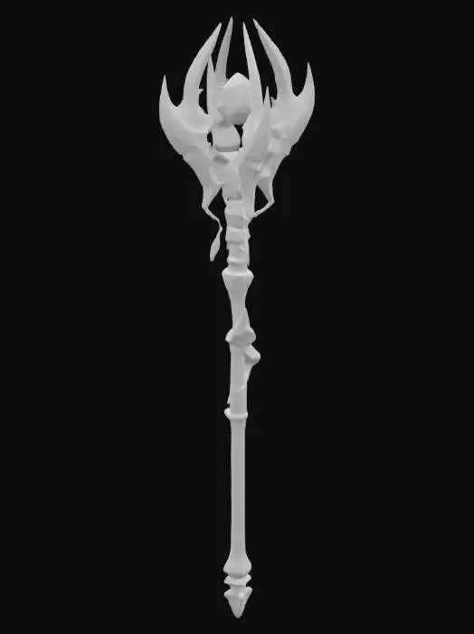 3D model for Mystic Staff of Aether
