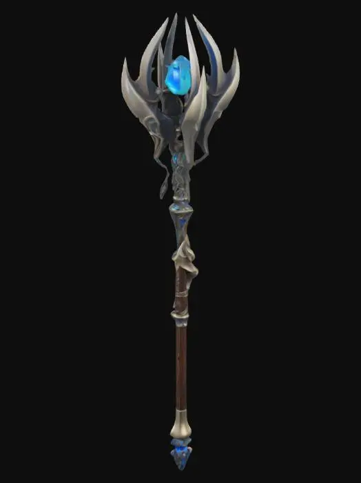 3D model for Mystic Staff of Aether