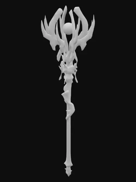 3D model for Mystic Staff of Aether