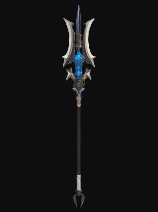 3D model for Blazing Stormcaller Spear