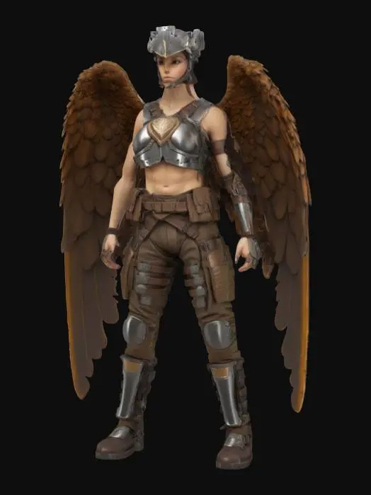 3D model for Warrior Wings