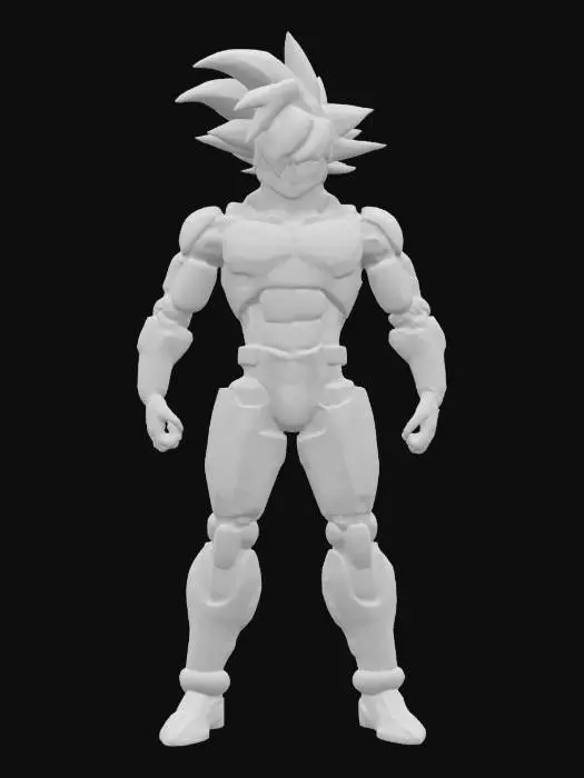 3D model for Cyber Warrior