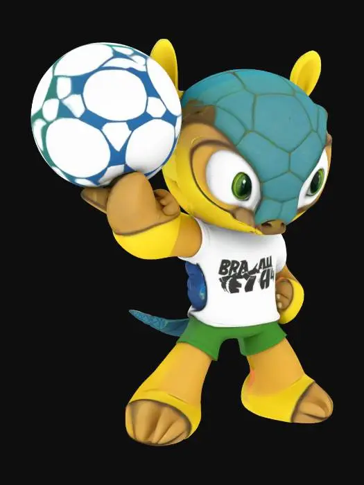 3D model for Fuleco the Armadillo