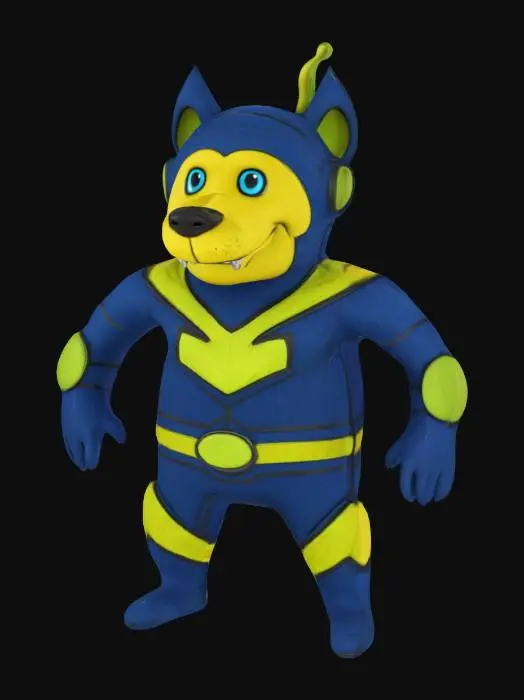 3D model for Super What, #SketchTo3D#