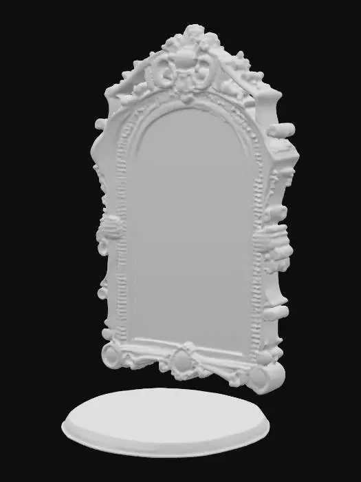 3D model for mirror, mirror on the wall, #PBR#