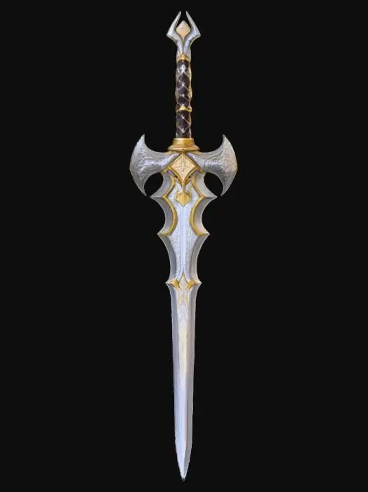 3D model for Luminous Elfic Blade