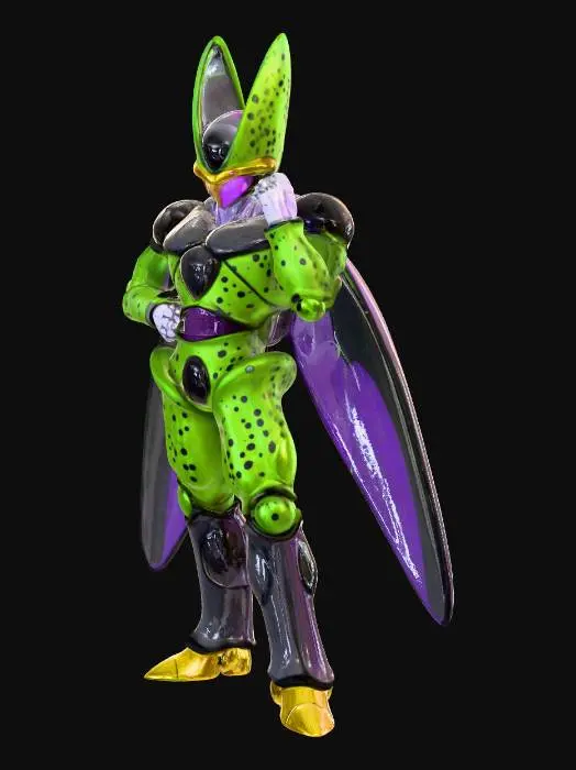 3D model for Cell Character Artwork, #villain#