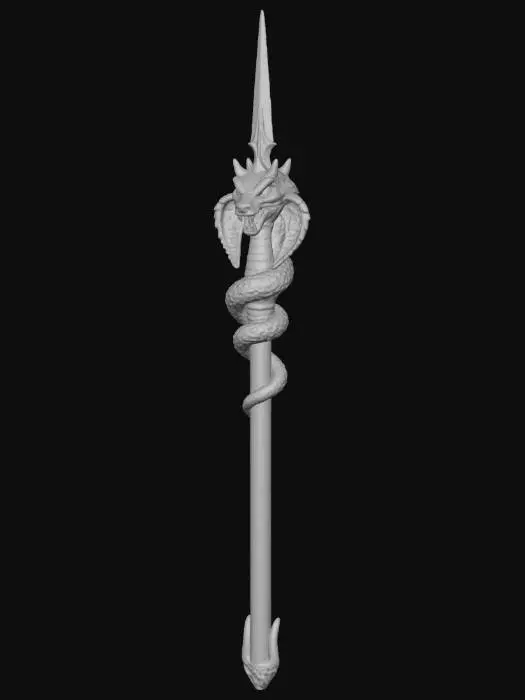 3D model for Serpent's Gaze Spear
