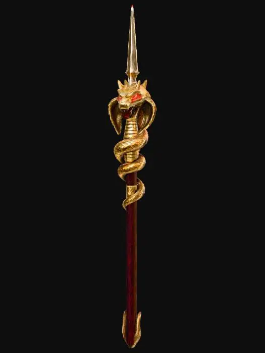 3D model for Serpent's Gaze Spear