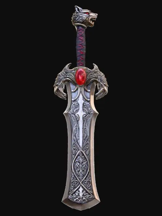 3D model for Bear's Fang Blade