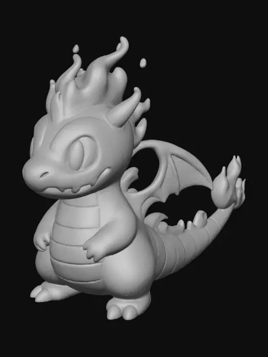 3D model for Flame Dragon Jr.