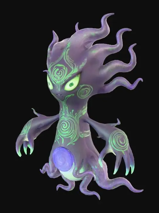 3D model for Void Wisp