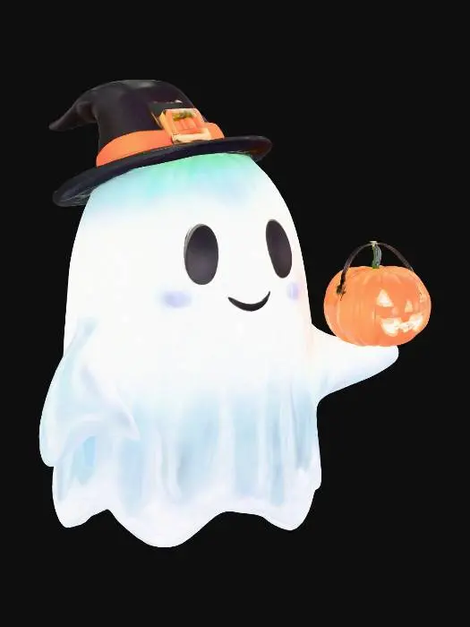 3D model for #Halloween2025# Ghosty