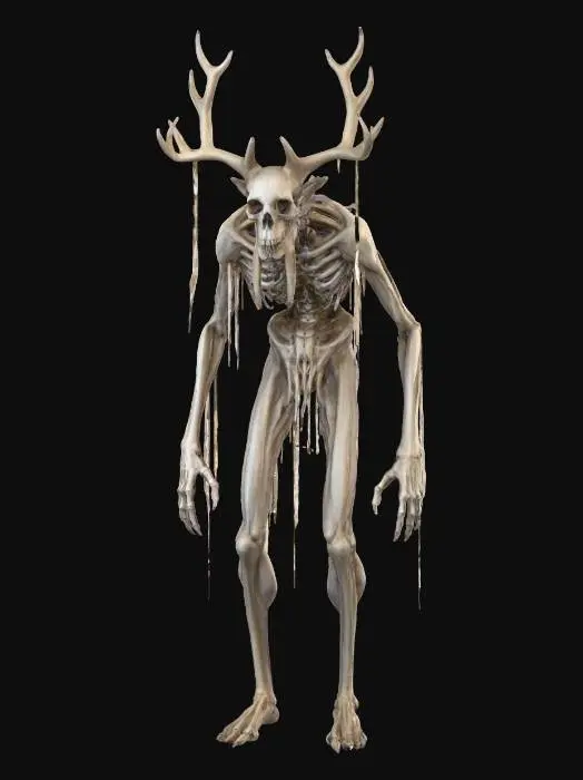 3D model for Wendigo Apparition, #Halloween2025#
