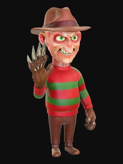 3D model for Freddie, #Halloween2025#