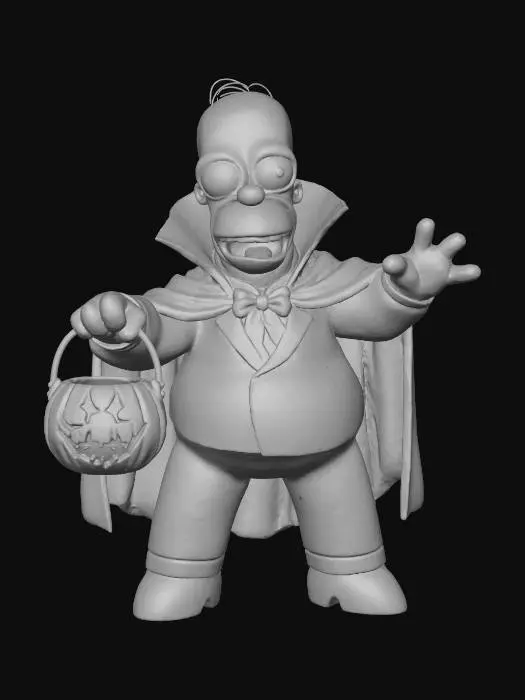 3D model for Homer Vampire, #Halloween2025#