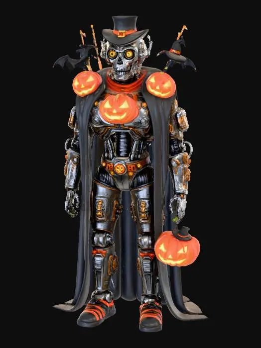 3D model for Halloween Bot, #Halloween2025#