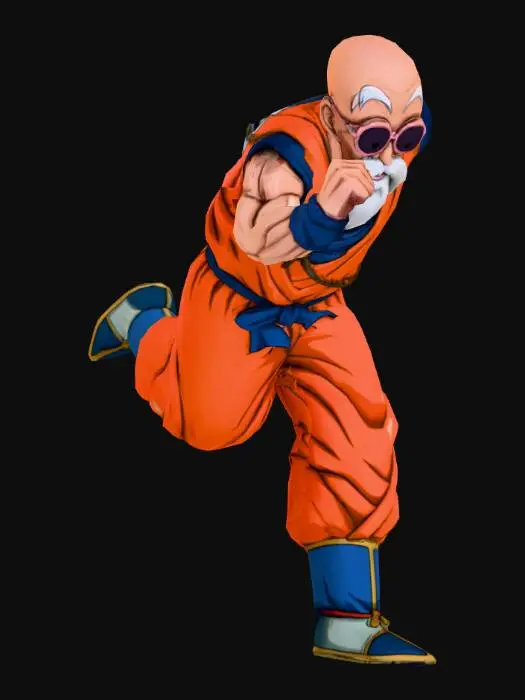 3D model for Anime Martial Artist