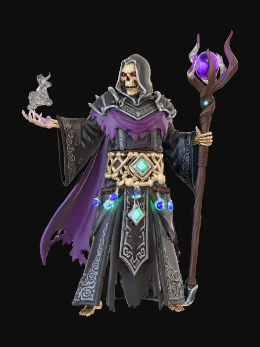 3D model for Necromancer's Conjure