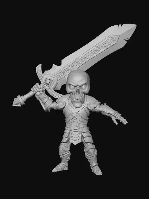 3D model for Skeletal Warrior Supreme