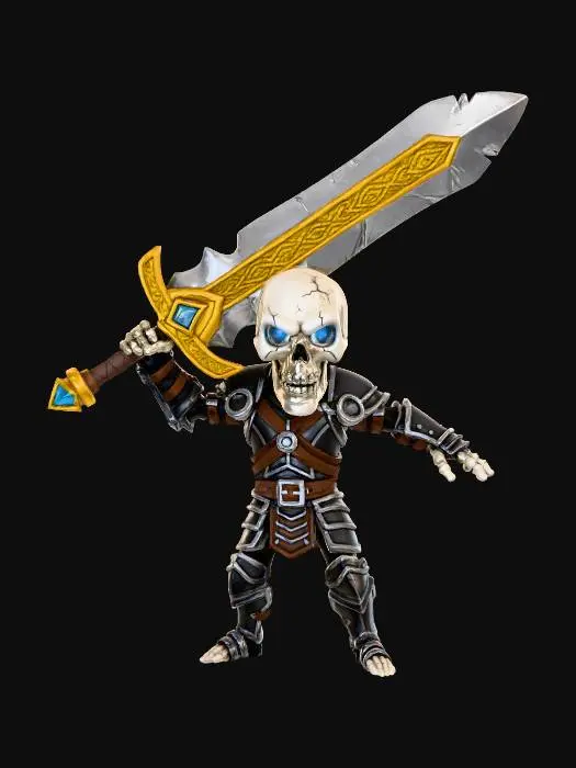 3D model for Skeletal Warrior Supreme