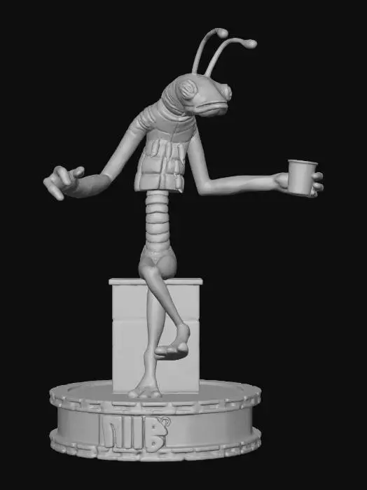3D model for Alien Coffee Break