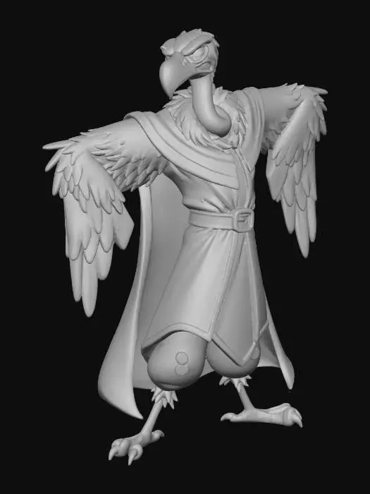 3D model for Vulture Mage