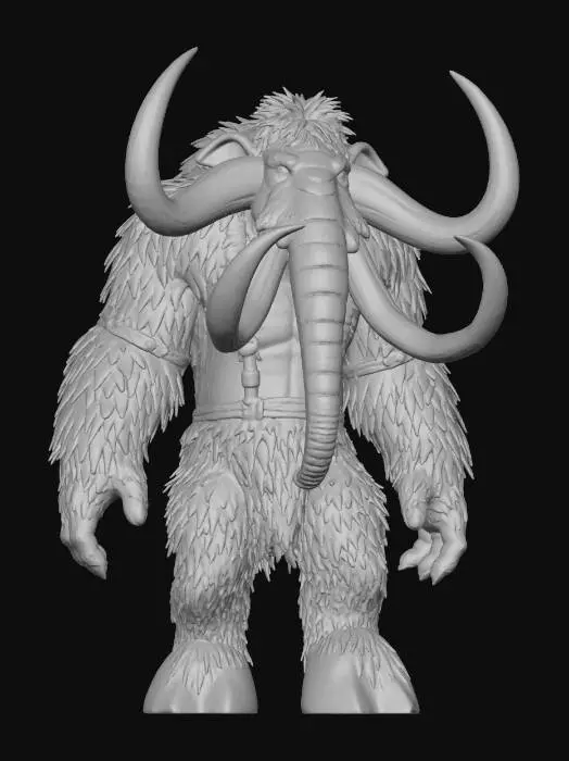 3D model for Mammoth Guardian