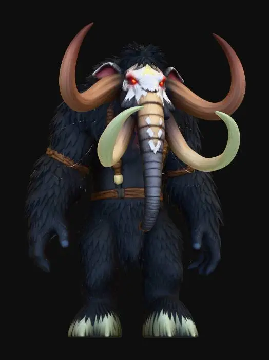 3D model for Mammoth Guardian