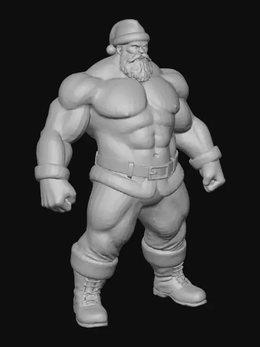 3D model for Claus Body Builder, #Christmas2025#