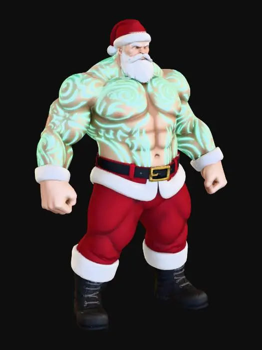 3D model for Claus Body Builder, #Christmas2025#
