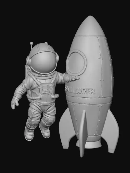 3D model for Space Adventure