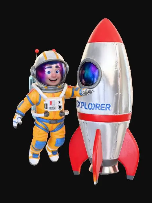 3D model for Space Adventure