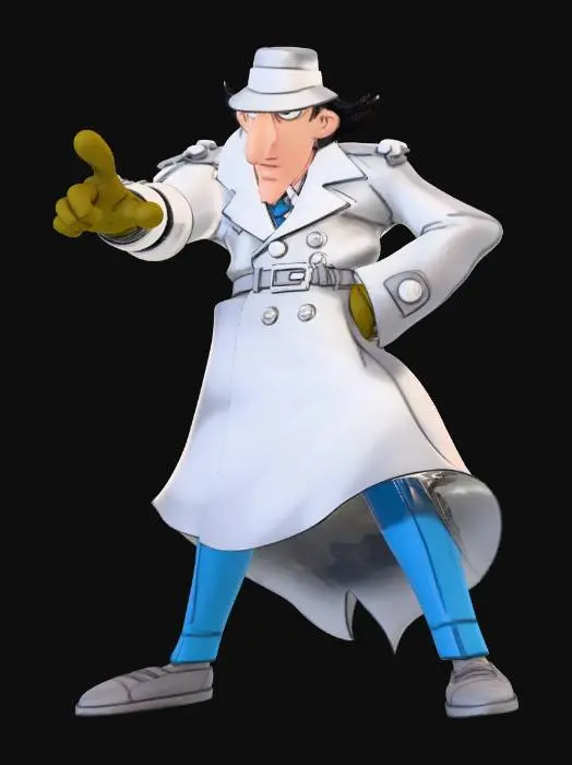 3D model for Inspector Gadget