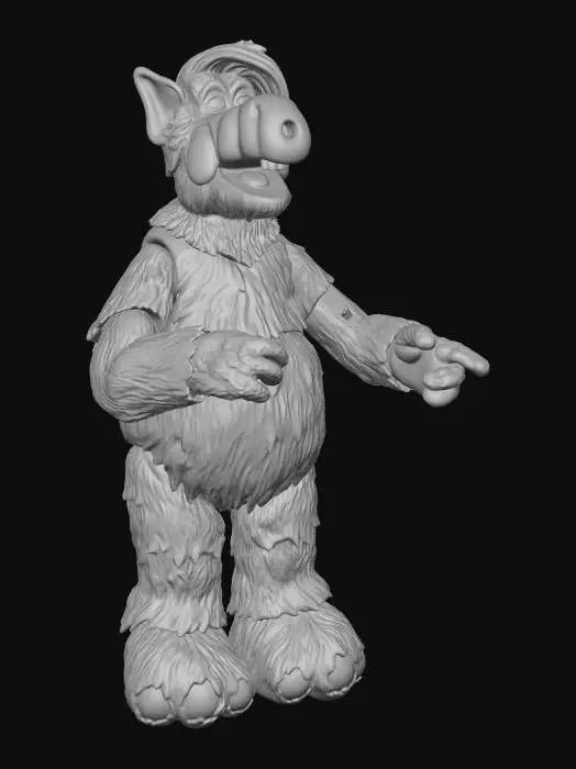 3D model for Alf